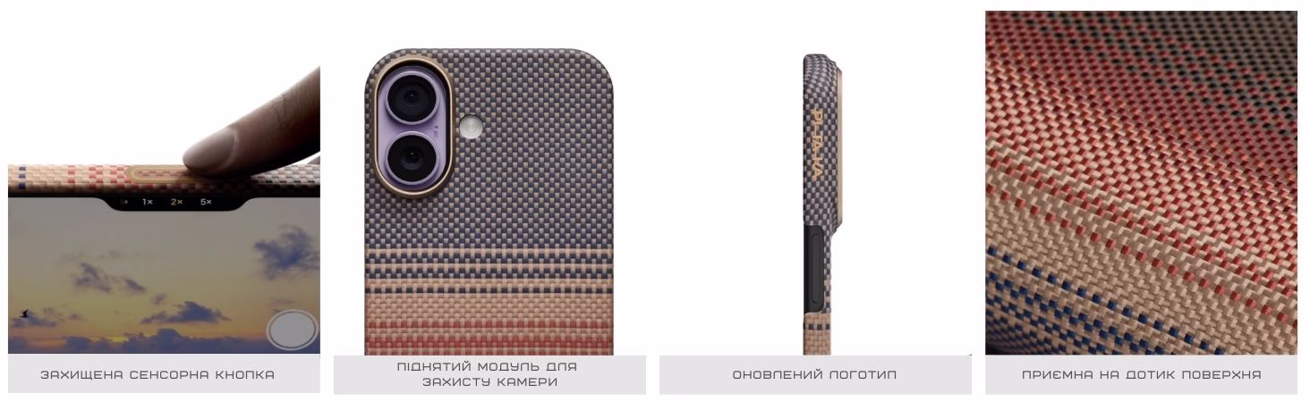 Чохол Pitaka Ultra-Slim Sunset для iPhone 17 (KI1702) - 8
